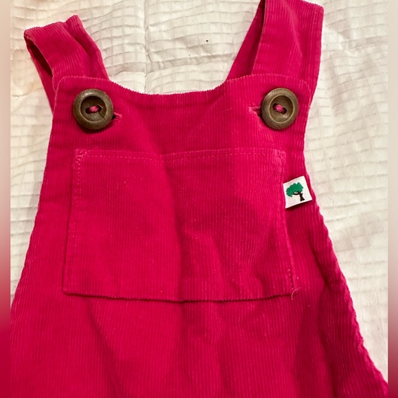 Handmade designer Olive&Vince girls bib-overalls, size 4/5 - Picture 12 of 12
